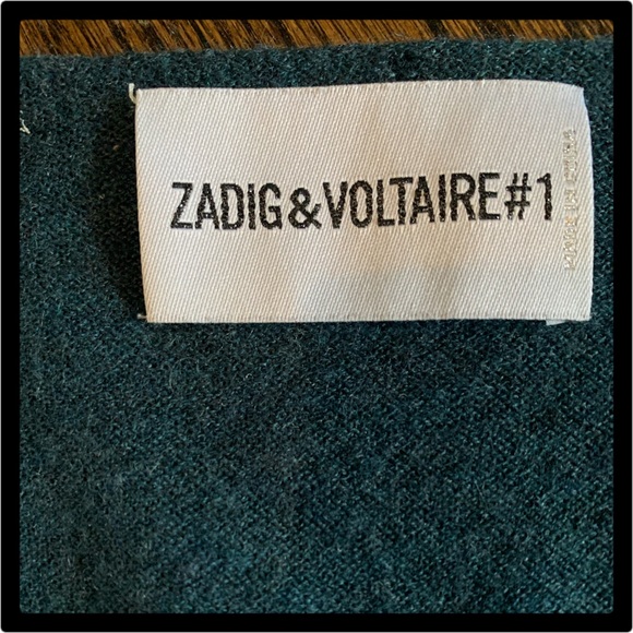 Zadig & Voltaire Wool & Cashmere Sweater Large - Picture 12 of 14